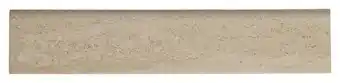 Brico Dépôt Colours plinthe carrelage "travertina" beige - 8 x 40 cm offre