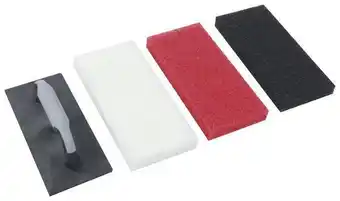 Brico Dépôt Diall kit 3 eponges grattoirs et support offre