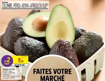 Intermarché Avocat affine offre