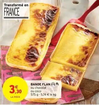 Intermarché Bande flan offre