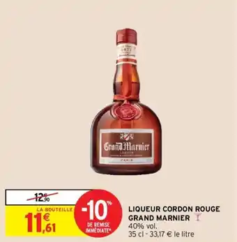 GRAND MARNIER liqueur cordon rouge