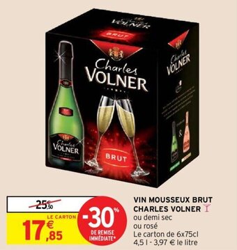 CHARLES VOLNER vin mousseux brut
