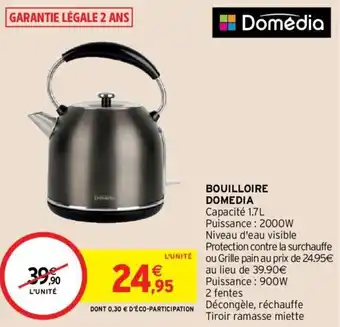 Intermarché Bouilloire domedia offre