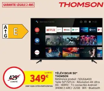 Intermarché Téléviseur 50" thomson offre