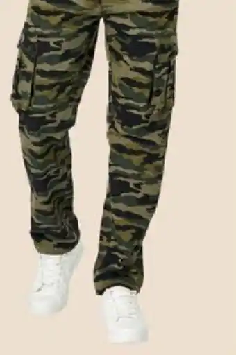 Intermarché Pantalon cargo camouflage homme eldys offre