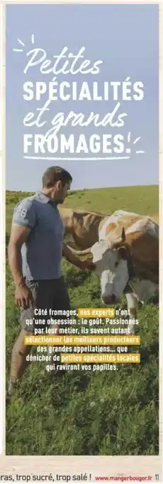Grand Frais Petites spécialités et grand fromages offre