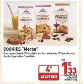 Grand Frais Cookies offre