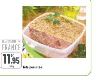 G20 Tête Persillée offre
