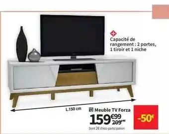 Conforama Meuble tv forza offre