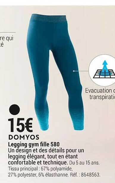 Legging 2024 domyos fille