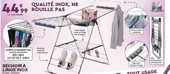 Séchoir à linge inox