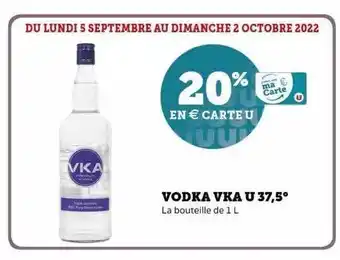 Super U Vodka vka u 37,5° offre