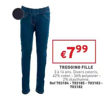Trafic Tregging fille offre