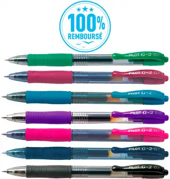 Bureau Vallée stylo encre gel offre