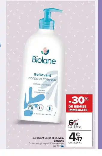 Biolane Gel Lavant Corps Et Cheveux