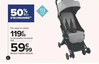 Poussette Compacte