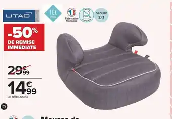 Carrefour Réhausseur Bas Groupe offre