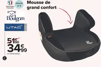 Carrefour Rehausseur Bas Trackconfort offre