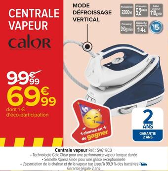 Calor centrale vapeur