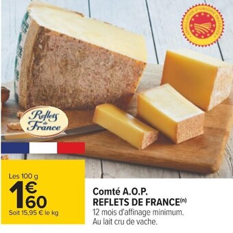 Carrefour Reflets de france comté a.o.p. offre