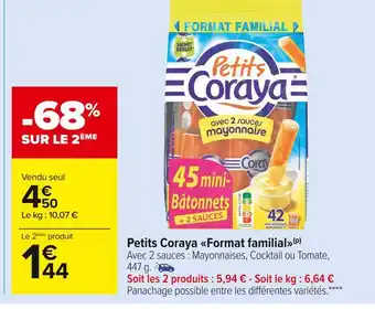 Coraya petits coraya format familial