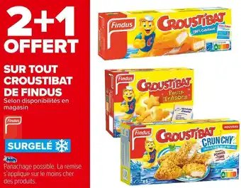 Carrefour Market Findus bon plan tout croustibat de findus offre