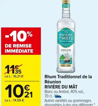 Rivière du mât rhum traditionnel de la réunion