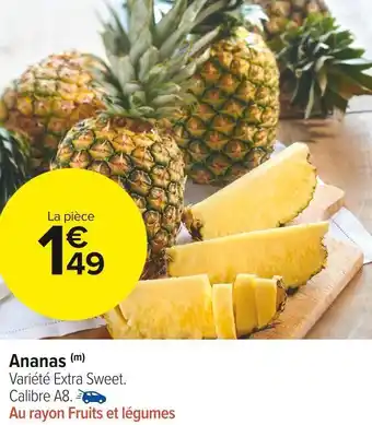 Carrefour Market Ananas offre