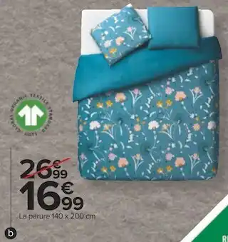Carrefour Parure "adele" offre