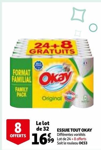 Auchan Essuie tout okay offre