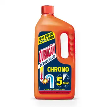 Auchan Deboucheur gel 5 mn chrono ouragan offre