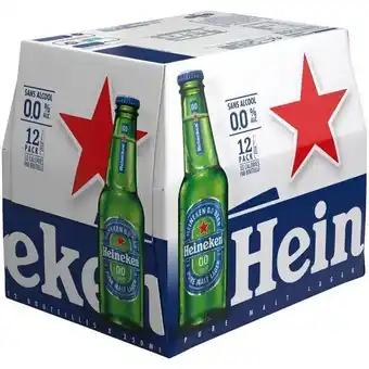 Auchan Supermarché Bière blonde heineken sans alcool offre