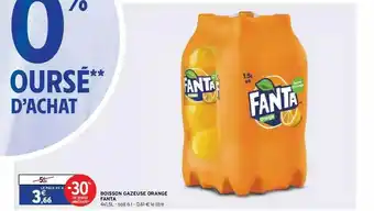 Intermarché Hyper Boisson Gazeuse Orange Fanta offre