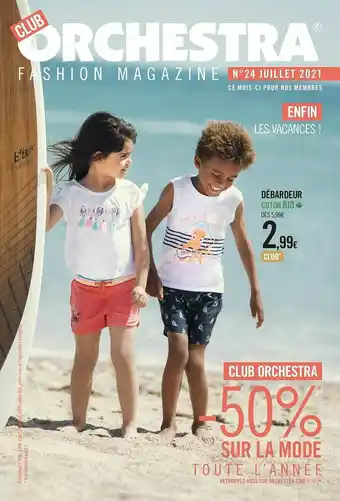 Orchestra Débardeur offre