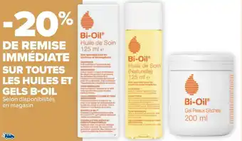 Carrefour Bi-oil bon plan sur toutes les huiles et gels de la marque b-oil offre