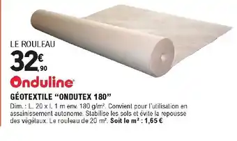 E.Leclerc Brico Géotextile offre