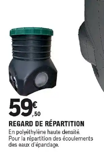 Regard de répartition