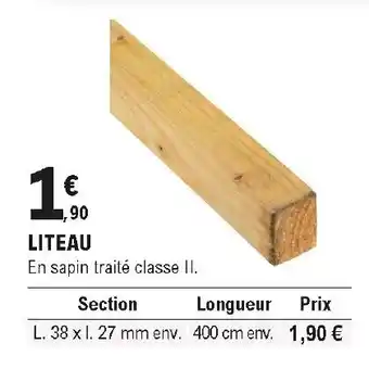 E.Leclerc Brico Liteau offre