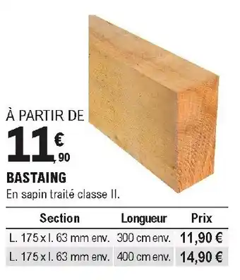 E.Leclerc Brico Bastaing offre