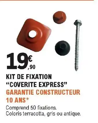 E.Leclerc Brico KIt de fixation offre