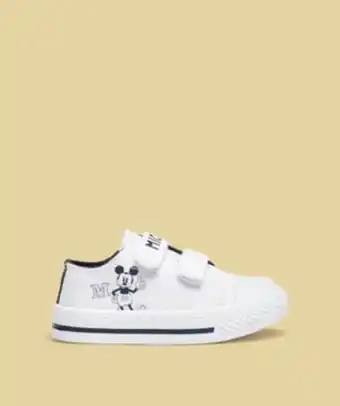 Gémo Tennis bébé garçon en toile fermeture scratch - mickey vue1 - mickey - gemo offre