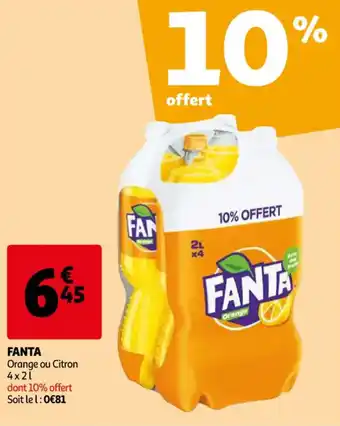 Auchan Fanta offre