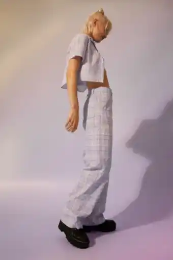 Straight low cargo jeans