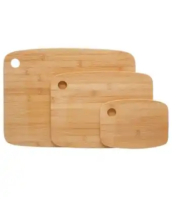 Truffaut Secret de gourmet - lot de 3 planches en bambou offre