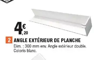 E.Leclerc Brico Angle extérieur de planche offre