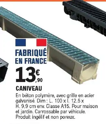 E.Leclerc Brico Caniveau offre