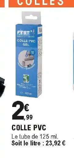 E.Leclerc Brico Colle PVC offre