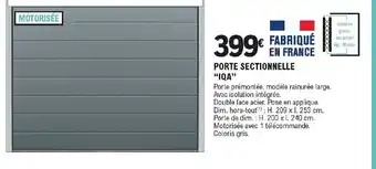 E.Leclerc Brico Porte sectionnelle offre