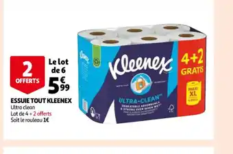 Auchan Kleenex Essuie Tout offre