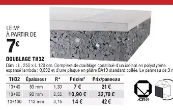 Doublage TH32